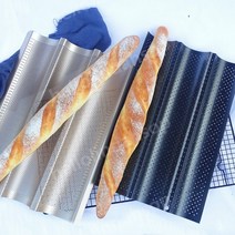 프렌치 바게트 바게트 몰드 3슬롯 4슬롯 바게트틀 길쭉한 빵 홈베이킹