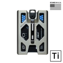 [포스트엑스] [넷피엑스] [고보] T4 티타늄 배지 홀더 지갑, 색상:one color / 사이즈:free