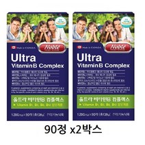 노블 울트라 비타민B 컴플렉스 90정, 2개