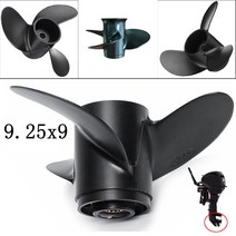 보트 프로펠러 선외기 9 1/4x9 수은 9.9-20HP 도하츠 엔진 용 닛산 NS M NSF MFS 9.9HP 15HP 18HP 2 스트로크 및 4 Engi