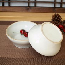 MDG4664 예쁜 핸드메이드도자기 그릇홈세트 여주 소야 도자기 아름 화이트 대접(국그릇) 도자기그릇/여주도자기/그릇세트/도자기식기, 본상품선택