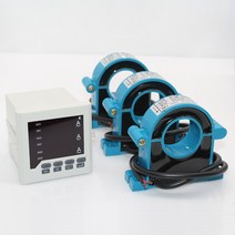유속계 3pcs 클램프 CT 센서 AC0-50A 100A 150A 200A 400A 600A 상 전류계, 03 150A_04 120*120 미리메터