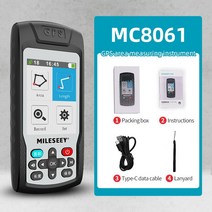 MILESEEY 휴대 GPS 네비게이션 농촌 면적 측정기 토지 측정 장비 MC8066C 공수 도보 지원, 03 MC8061