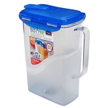 락앤락 비스프리 냉장고물통 사각 물주전자 락앤락물통 1.1/1.7L, 1개, 1.1L