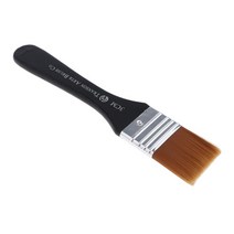GHSHOP 아크릴 오일 수채화 아티스트 페이스 및 바디용 아트 페인트 브러시 나일론 헤어가 있는 전문 페인팅 키트, 3cm 너비, 다색, 나무