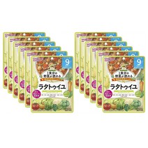 Wakodo Baby Food Vegetables Ratatouille 와코도 아기 이유식 야채 라따뚜이 (9개월) 100g 6개