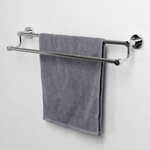 모던바쓰 2단 스텐 수건걸이 벽고정식 욕실 타월 걸이