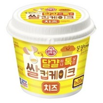 오뚜기 달걀하나톡넣는 쌀컵케이크 치즈, 60g, 10개
