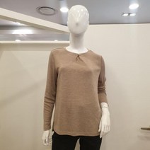 올포유 올포유 여성 간절기 신축성짱 70%세일 진주장식 메탈릭 라운드티셔츠ALTRK7321