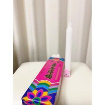 선향 연꽃 양초 6입, 단품