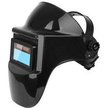 안전모 용접면 특수 전면 부착형 종이 자동 보안면, 트루 컬러형 + 헤드라이트 + 보호필름 20매