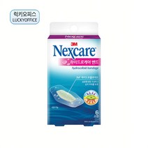 럭키오피스_3M 넥스케어 - 하이드로케어 밴드 HCS-6 소형 6매, 1개, 1개