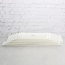크레아트 좁은 직사각 접시 6size, 5호(NQ0134-18)