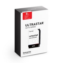 [WD대리점] WD Ultrastar DC HC320 HUS728T8TALE6L4 8TB 1PACK 패키지 SATA3 워런티 3년