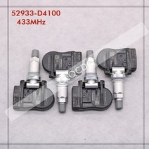 타이어공기압 경보장치 센서 자동차 TMPS FOR 2018 KIA OPTIMA JF 타이어 압력 TPMS 433MHz 52933-D4100 52933-F2000 52933-D910, [01] (1PCS) 52933-D4100