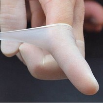 손가락 골무 종이 사무용 엄지 실리콘 50P, 사이즈 M