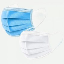 일회용마스크 귀안아픈 습기안차는 마스크재고 약국마스크 부드러운, 블루, 상세페이지 참조2