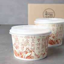 우동 컵 850cc 뚜껑 1박스 500개 (085801) 일회용 포장 그릇