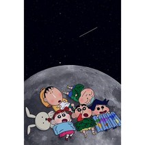 크레용신짱 짱구 퍼즐 1000피스, free, D
