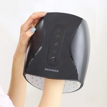 무선 온열 손안마기 멀티 손마사지기 MD-2001B 블랙, 단품