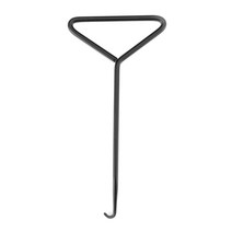 쇠지렛대 지랫대 빠루 Stainless Steel T-Handle Spring Hook Removal Tool for Headlight Exhaust Brake B, 한개옵션0