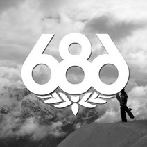 686 스노우보드스티커 보드복 포인트 스티커 A S, 686-L, 홀로그램