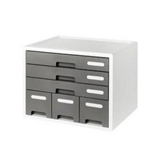 시스맥스 콤보 캐비넷, 그레이, 3개, 6단