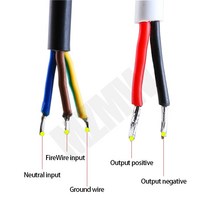 방수 스위칭 전원 공급 장치 조명 변압기 SMPS 정전압 드라이버 400W AC-DC 12V 36V IP67, 03 36V_02 500W_01 200-240VAC