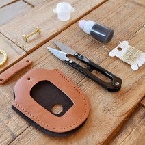 D.I.Y 가죽 스마트키 케이스 만들기 키트 차키홀더 가죽공예 집순이 취미 친구 선물