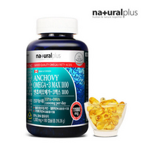 내츄럴플러스 엔쵸비오메가-3맥스 1100 (1 202mg x 180캡슐 / 6개월분), 30캡슐