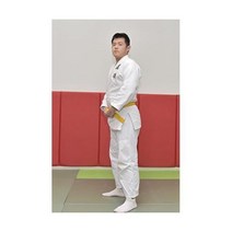 일본 유도복 토모요시 어른용 수업 초보자 도장 3종 흰색 띠 순면 화이트