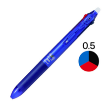 Frixion Ball 지워지는 볼펜 프릭션 3색 0.38mm 0.5mm, 슬림 블루0.5mm