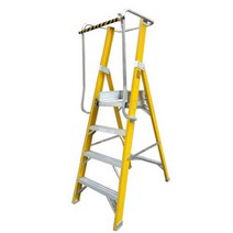 교량사다리 작업대 접이식 고소 작업 철골 과수 공사, 4단 플랫폼 높이 113CM