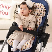 해피플러스 루비사계절 에어매쉬 유모차시트, 엔젤 플라워