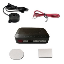 포터후방센서 사각지대 후진음 지게차후방감지기 모니터 시스템 감지기 호스트 LED 디스플레이 12V 자동차, 05 4 Sensors with buz