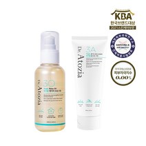 닥터 Atozia 3A+3O 세트 아기 아토 신생아 튼살 임산부 고보습 크림 발진 달맞이꽃 종자유 베이비 마사지 오일, 개