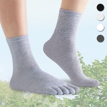 중목 사이 토삭스 시원한 여름 여성 면 여자 골프 무압박 발가락 쿨 양말 땀안차는 남녀공용 기능성 작업용 신발냄새제거 등산 꼬랑내