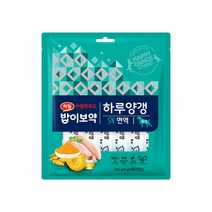 밥이보약 도그 하루양갱 간식 면역 28p, 닭고기, 56개