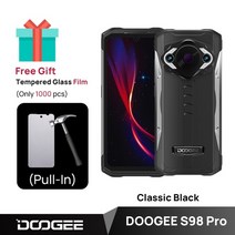 공기계 휴대폰 스마트폰 핸드폰 doogee s98 pro 러기드 폰 열화상 카메라 infiray® g96 6.3quot 8gb+256gb 6000mah, 다른 지역 버전, s98 프로
