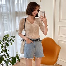 코코블랑 기본 벨트세트청반바지