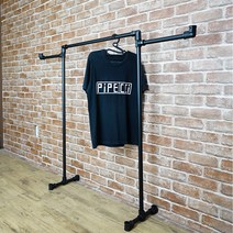 파이넥트행거 튼튼한행거 가정용행거 간단조립행거 파이프행거 옷방행거 자취방행거 롱패딩행거 가방걸이행거, (kh26)1500w-1200h(흑관)