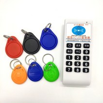 rf카드복사 rfid복사기 휴대용 125khz 13.56mhz rfid 카드 태그 복사기 복제기 cloner 리더기 판매 패키지 또는 20pcs 125khz t5577 키 또는