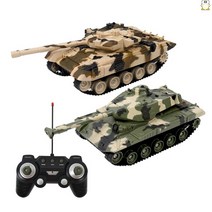 서바이벌 배틀 탱크 RC 카 무선 조종 자동차 놀이 장난감 차 유아 어린이 조카 생일 선물, 상세페이지 참조