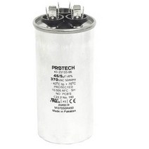 43-25133-06 -Rheem OEM Round Replacement Dual Run Capacitor 45 + 5 UF/MFD 370 Volt null, 1, 43-25133-06 -Rheem OEM Round R