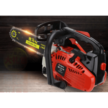 엔진톱 쉬운조작 기계톱 벌목 체인 경량 가솔린 고출력 전기톱, 9999더블배기벌목+10인치수입체인3