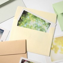 제이제이브라더스 당일출고파스텔 청첩장 엽서봉투 100장 봉투 청첩장봉투, 브라운