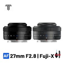 DSLR 카메라 렌즈 후지 필름 XF 마운트 XA7 XT30 XPRO XE4 XS10 XT3 XT4 XT100 APSC 용 TTArtisan AF 27mm F28 자동 초점, Titanium