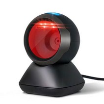 바코드스캐너 QR코드 리더기 HBAPOS 데스크탑 1D 2D CMOS 무지향성 핸즈프리, CN, A4020 블랙