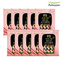 [풀무원]두번 구워 김밥이 더욱 향긋한 김밥 김 (20g)x10봉, 없음, [풀무원]네번구워 김밥김 (20g)x10봉
