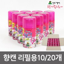 NEW 산도깨비 방향제 향캔 10~20개(쿠)탈취제 분사기, A13-향기속으로(커피)10개